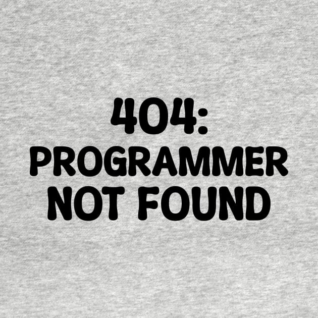 404: Programmer Not Found Programming by Furious Designs